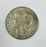 1884-S Morgan Silver $1 Dollar Coin