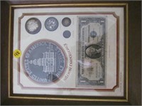 C98) Silver Treasury 5 piece set featuring 1922 P;