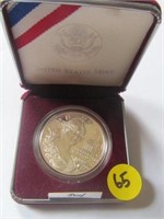 C65) Dolley Madison 1999 Commemorative Silver Coi;
