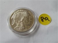 C89) 2001 One Dollar Silver Buffalo;