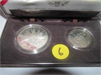 C6) 1989 S Congressional Silver Half & Silver;