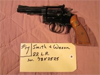 7) Smith & Wesson .22 Long Rifle S# 78K2525