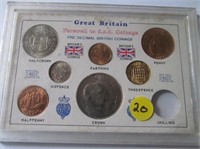 C20) Great Britain Pre Decimal British Coinage se;