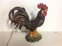 LARGE ROOSTER STATUE