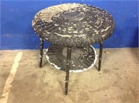 LARGE WICKER TABLE