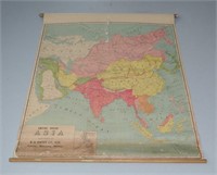 Vintage Map of Asia