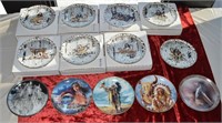 13 Native Themed Collector Plates