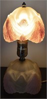 Depression Glass Boudoir Lamp