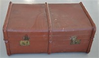 Vintage Leather Suitcase / Trunk