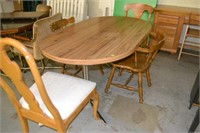 Kitchen Table & MisMatched Chairs