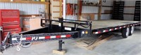 2014 P.J. Trailer Mfg. Co. 24ft 14,000lb dual axle