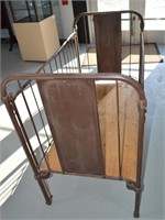 Antique Iron Bed / Crib