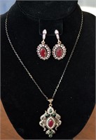 Costume Necklace & Earring Set