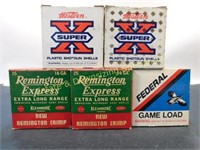 5 Boxes Remington Western Federal 16 Gauge Shells