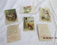 Antique advertising cards, The Red Globule Co. O