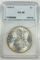 1899-O Morgan MS-66 Silver $1 Dollar Coin