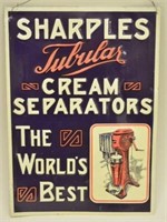 Sharples Tin Litho Cream Separator Sign
