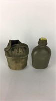 Vintage army canteen marked