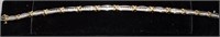 10kt Gold  & Diamonds Tennis Bracelet *Reserve*