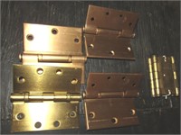 MANY NEW LARGE HEAVY BRASS DOOR HINGES !