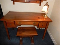 House of Brougham Pine Desk