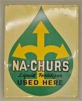 Na-Churs Liquid Fertilizer Embossed Sign