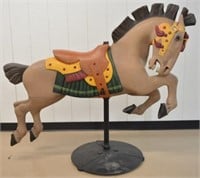 Circa 1920's Herschell Trojan Carousel Horse