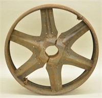 Antique Oneida Dodge 24" Cast Iron Pulley