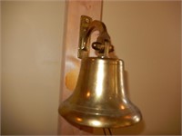 Vintage Solid Brass Ship's Bell