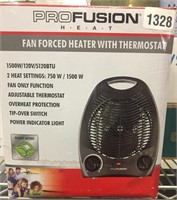 Profusion Fan Forced Heater with Thermostat