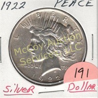 SILVER PEACE DOLLAR