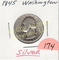 SILVER WASHINGTON QUARTER