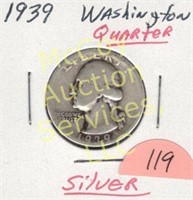 SILVER WASHINGTON QUARTER