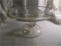 Crystal Turned Edge Compote