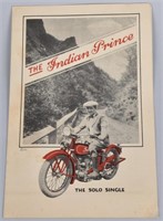 1928 INDIAN PRINCE MOTORCYCLE FLYER