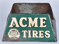 CITIES SERVICE OILS ACME TIRES TIN DISPLAY