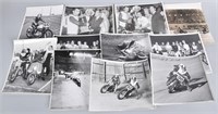 10- MOTORCYCLE RACING 8X10 PICTURES