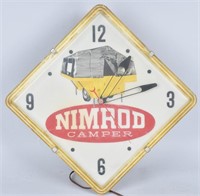 VINTAGE NIMROD CAMPERS CLOCK