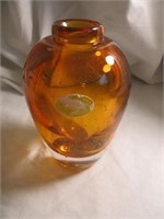 Amber Controlled Bubble Cologne Bottle