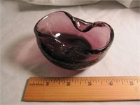 Deep Grape Controlled Bubble Individual Ashtray