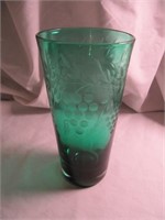 Emerald Ice Tea w/ Grape & Cable Etch