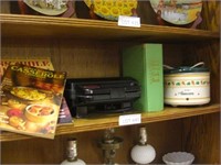 Cookbooks, Crock Pots, Sandwich Press