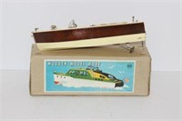 Rico Wooden Model Boat w/Original Box