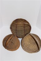 3 Primitive Baskets