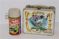 Peter Pan Child's Lunch Box/Hot Wheels Thermos