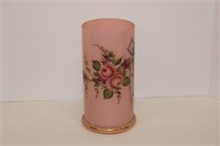 Light Pink Floral Covered Jar