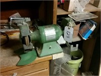 Baldor 1/3 HP Double Sided Bench Grinder / Buffer