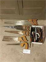 Lot of Misc Tools Including Saws, Sockets,