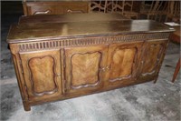 Side Board with Four Lower Cabinet Doors