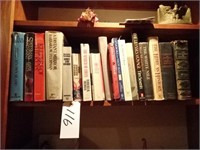 Shelf of (18) Various Topic Books